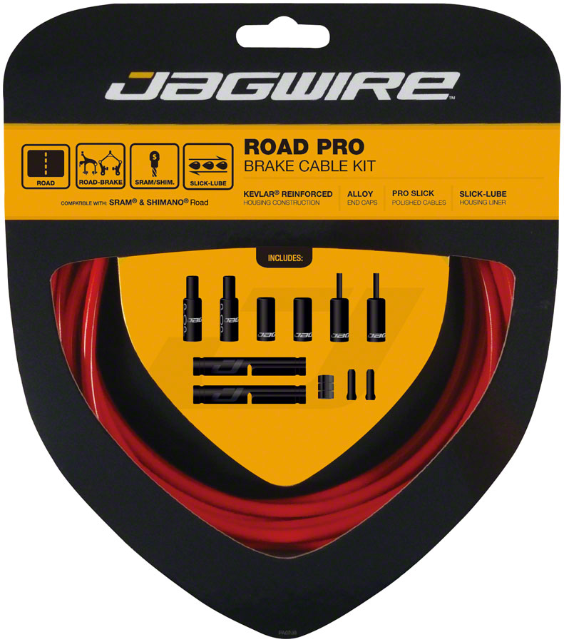 Kit de câbles de frein Pro Jagwire pour vélos de route