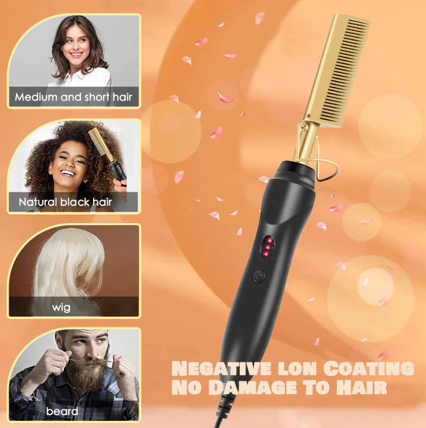 Pro Electric Beard Straightening Comb