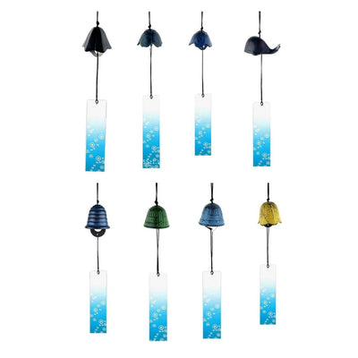 Traditional Japanese Furin Wind Chime - Nambu Cast Iron Bells