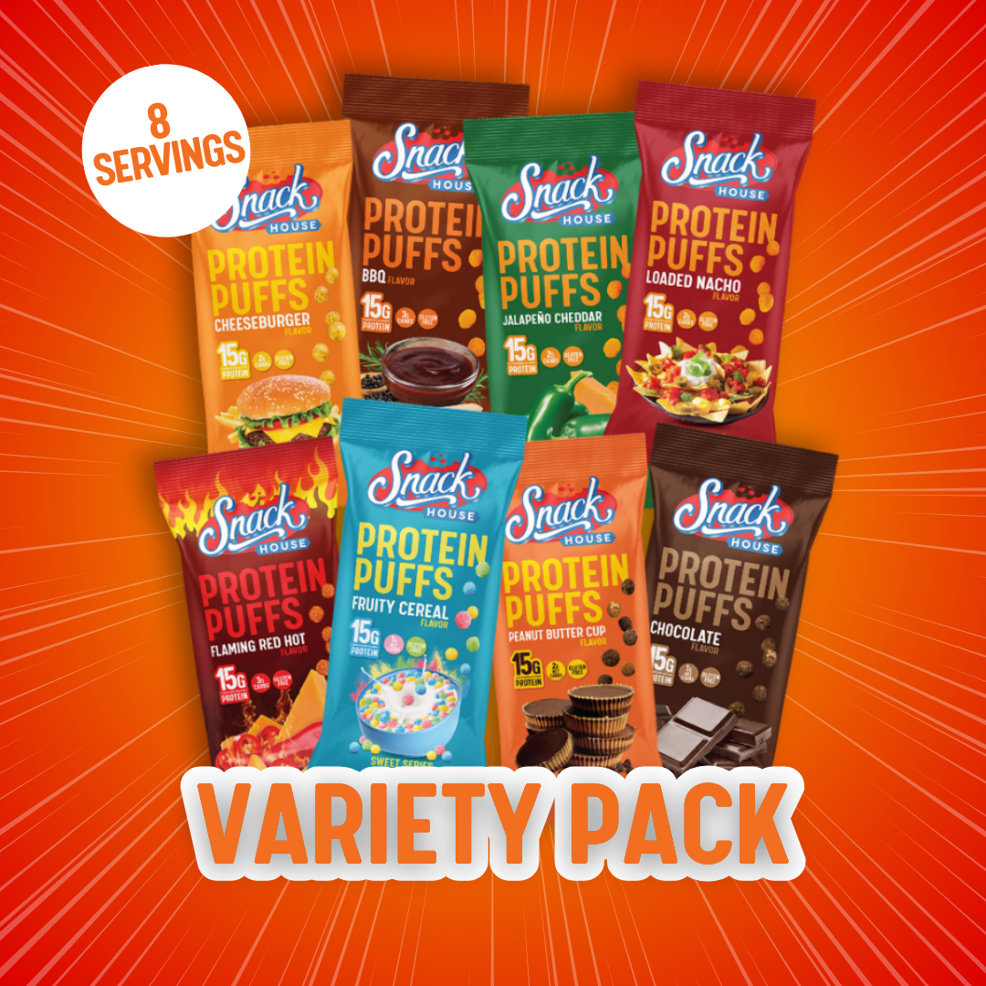 Protein Puffs Variety Pack – All 8 Irresistible Flavors - Korvel