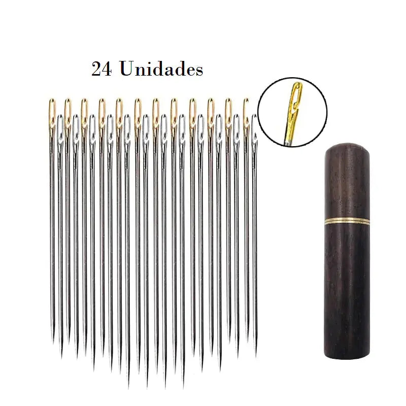 Practical Needle Kit with Ergonomic Needle Design
