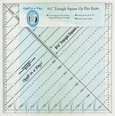9 1/2 Triangle Square Up PLUS Ruler