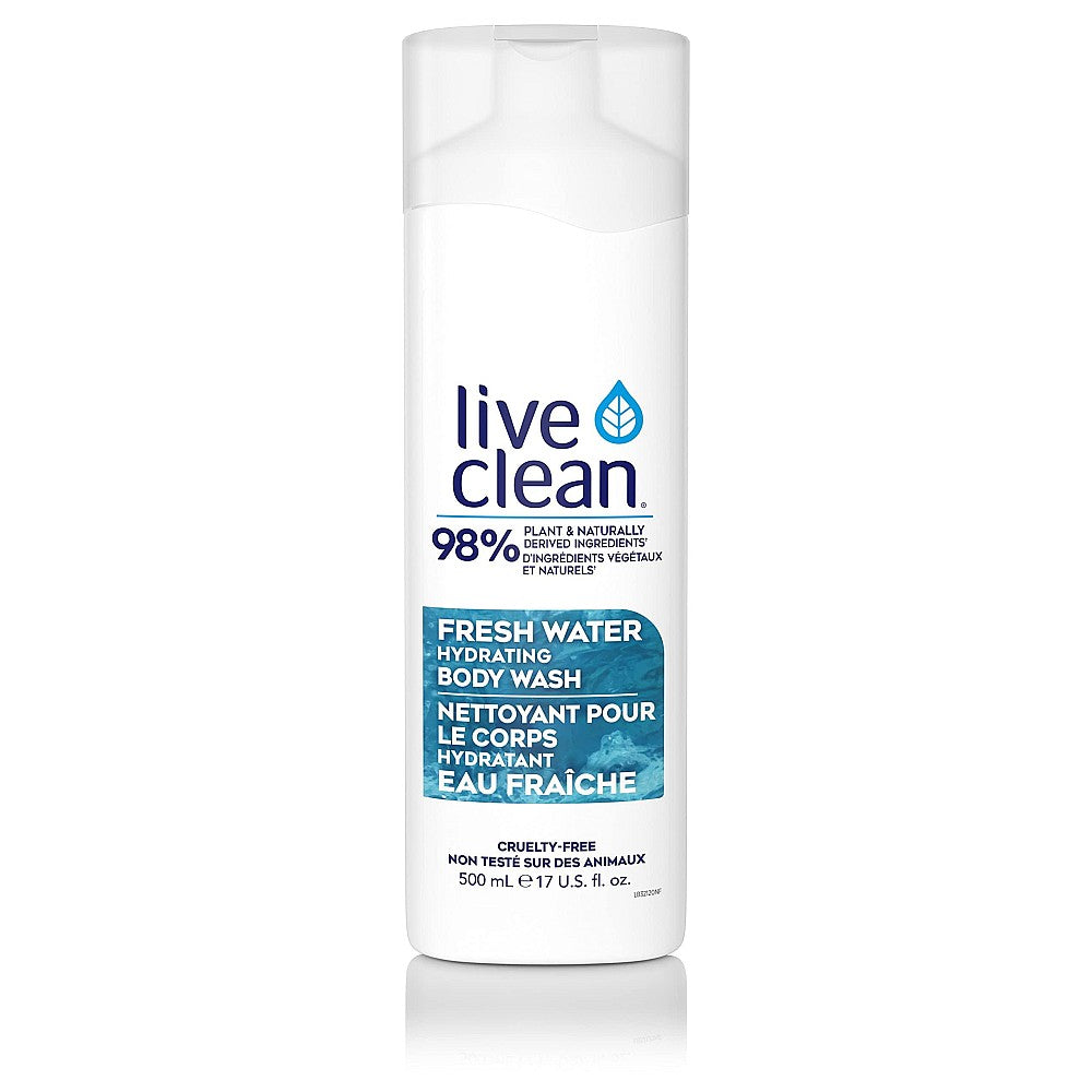 Live Clean Fresh Water Hydrating Body Wash - 17 Fl. Oz.