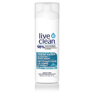 Live Clean Fresh Water Hydrating Body Wash - 17 Fl. Oz.