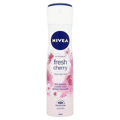 Nivea Women Deospray Fresh Cherry - 48H Protection, 150 ml