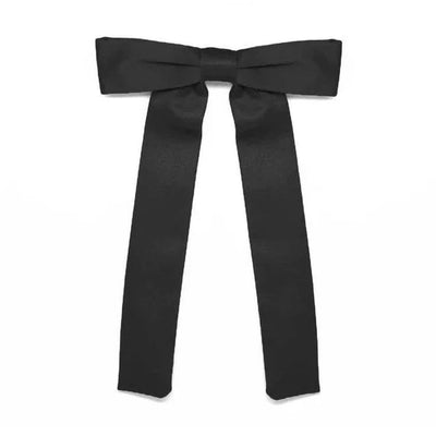 Elegant Black Colonel Tie Clip for Stylish Occasions - Korvel