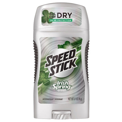 Speed Stick Original Irish Spring Antiperspirant Deodorant 2.7 Oz