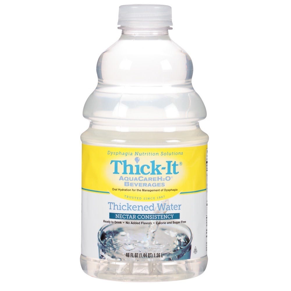 Thick-It AquaCare H2O Eau Épaissie – Consistance Nectar (46 oz)