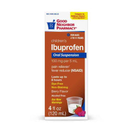 Good Neighbor Pharmacy Ibuprofen Suspension - Dye Free Berry 4 Oz