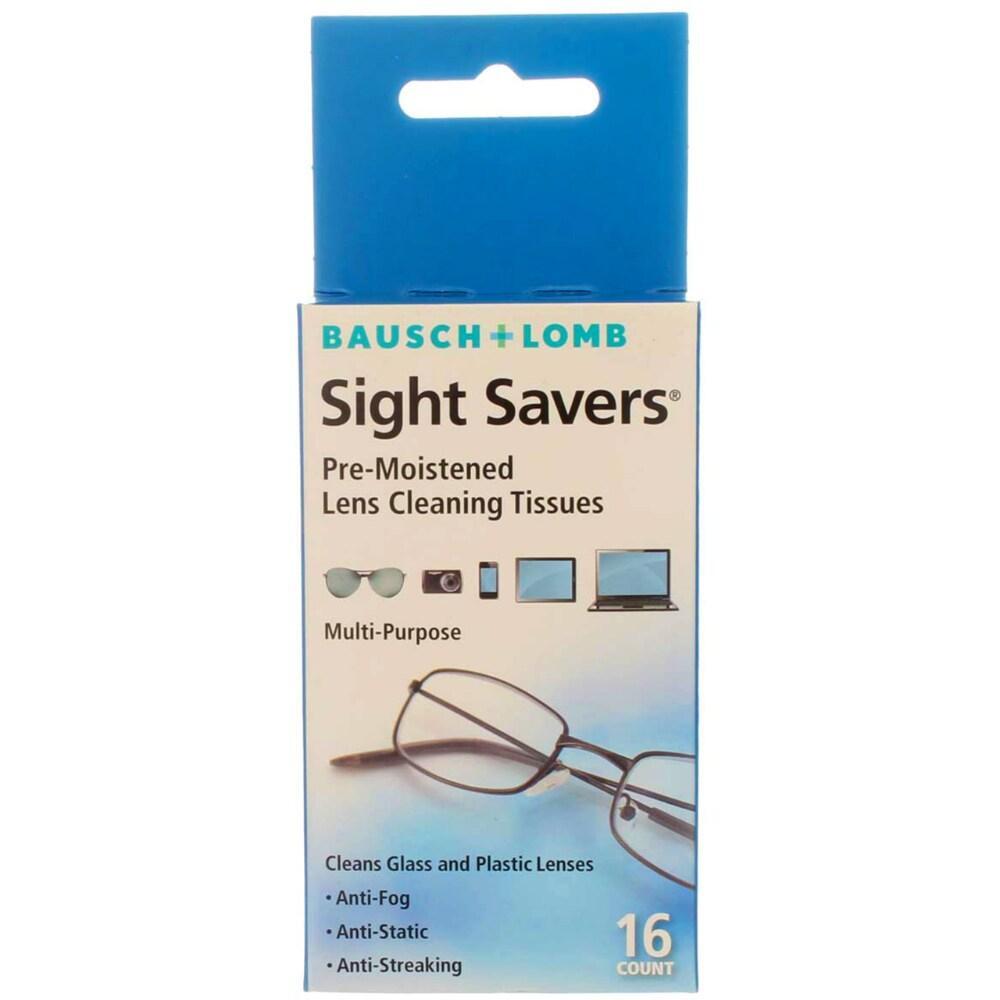 Bausch & Lomb Sight Savers Pre-Moistened Lens Cleaning Tissues