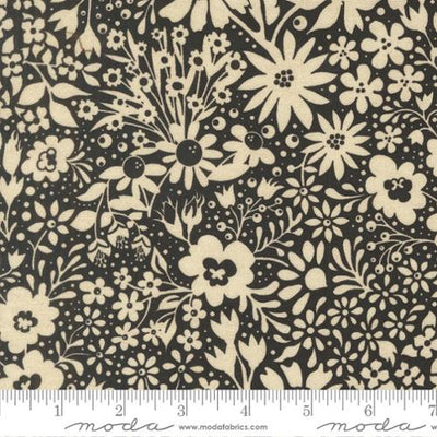Posh Noir Cotton Fabric - 44"/45" Per Yard