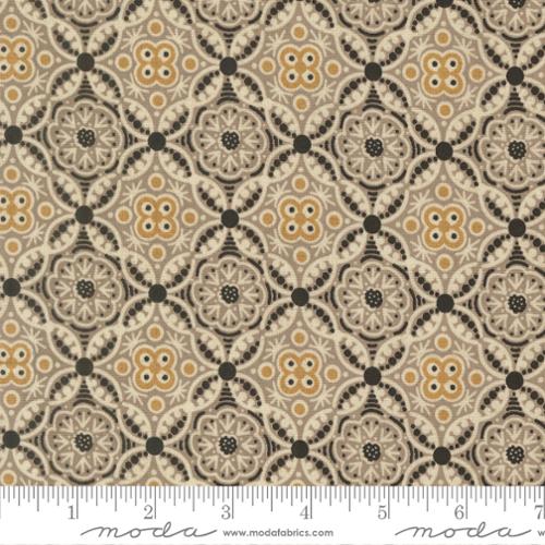 Tissu en coton Posh Onyx Noir - 44"/45" par yard