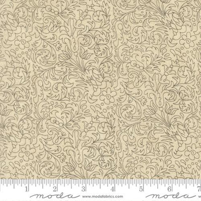 Tissu en coton Posh Ivory Whisper - 44"/45" par yard