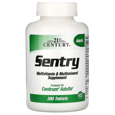 Comprimés multivitaminés Sentry du 21e siècle - 300 unités