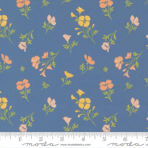 Tissu en coton Cannon Beach Lake Astoria Florals - 44"/45" par yard