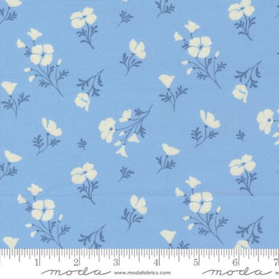 Tissu Floral Astoria Ciel de Cannon Beach - 44"/45" par Yard