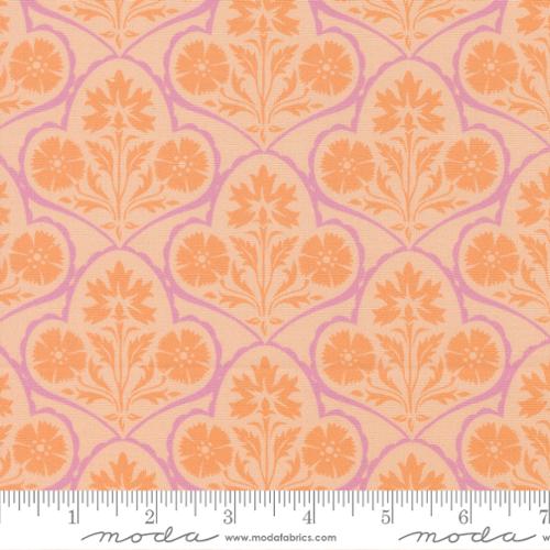Cannon Beach Blush Copalis Damask Fabric - 44"/45" Per Yard