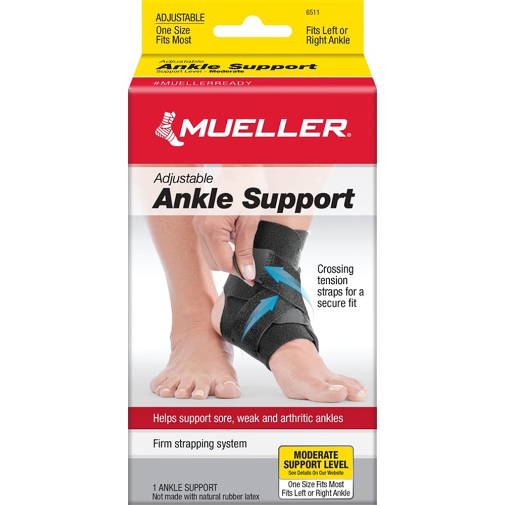 Soporte de Tobillo Ajustable Mueller - Talla Única