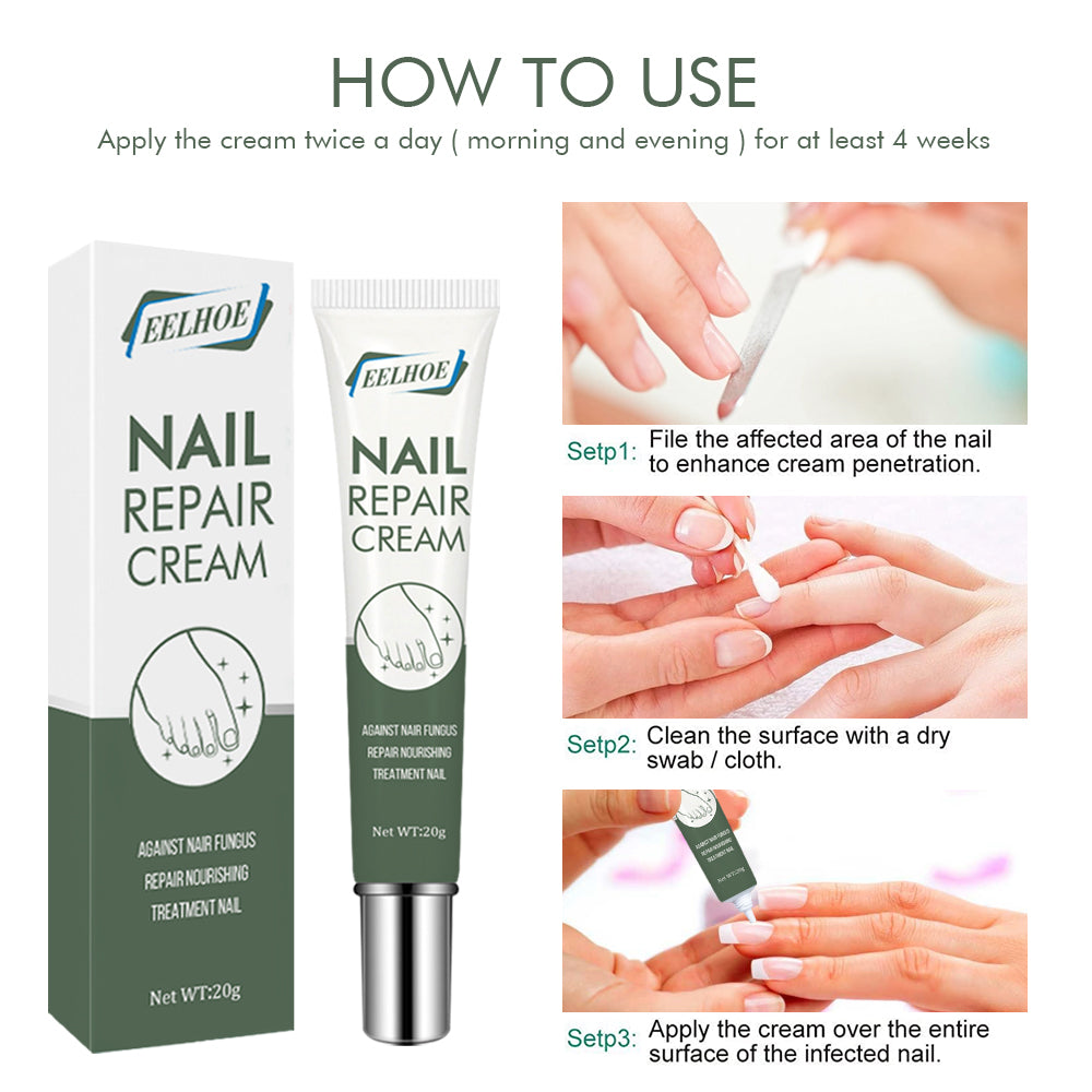 Crema Reparadora de Uñas Premium para el Cuidado de los Pies
