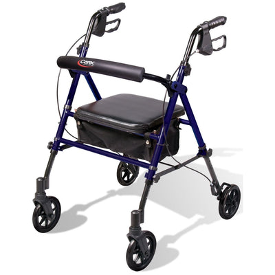 Carex Health Brands Step N' Rest Rolling Walker