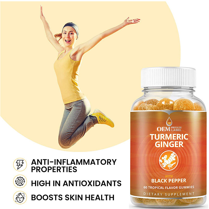 Curcumin gummies black pepper gummies - Korvel