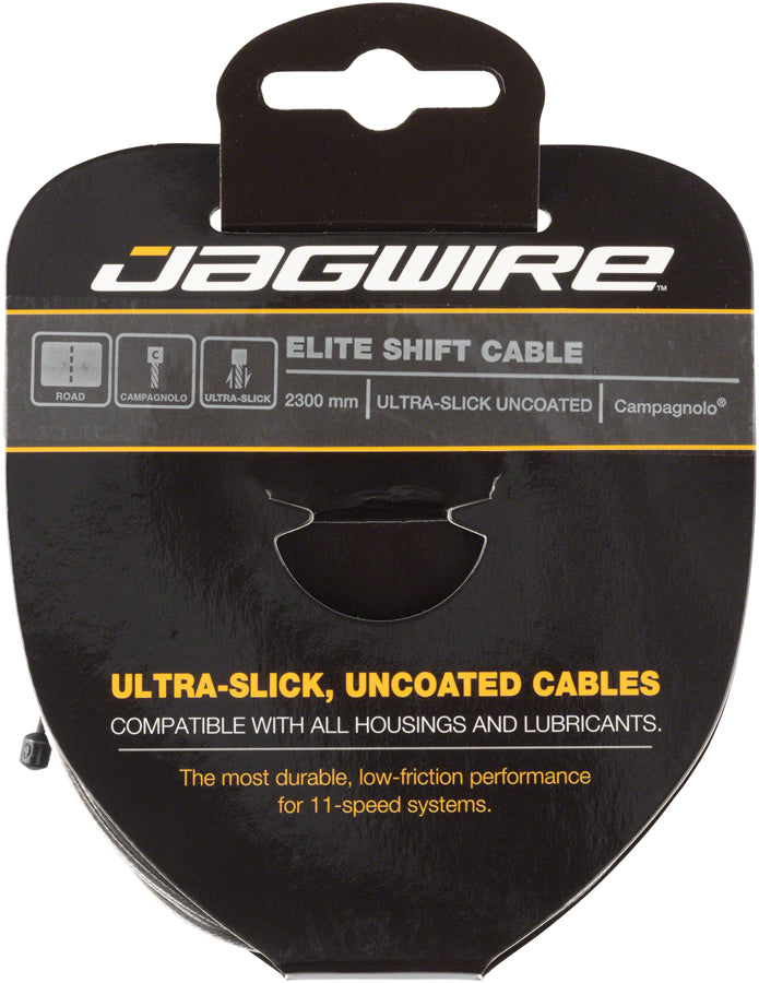 Cable de Cambio Ultra-Slick Elite de Jagwire - Acero Inoxidable Pulido para Campagnolo