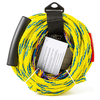 WOW Watersports 60ft 2-Rider Tow Rope with 2 Sections