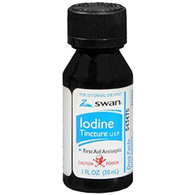 Swan Iodine Tincture - Premium Skin Antiseptic