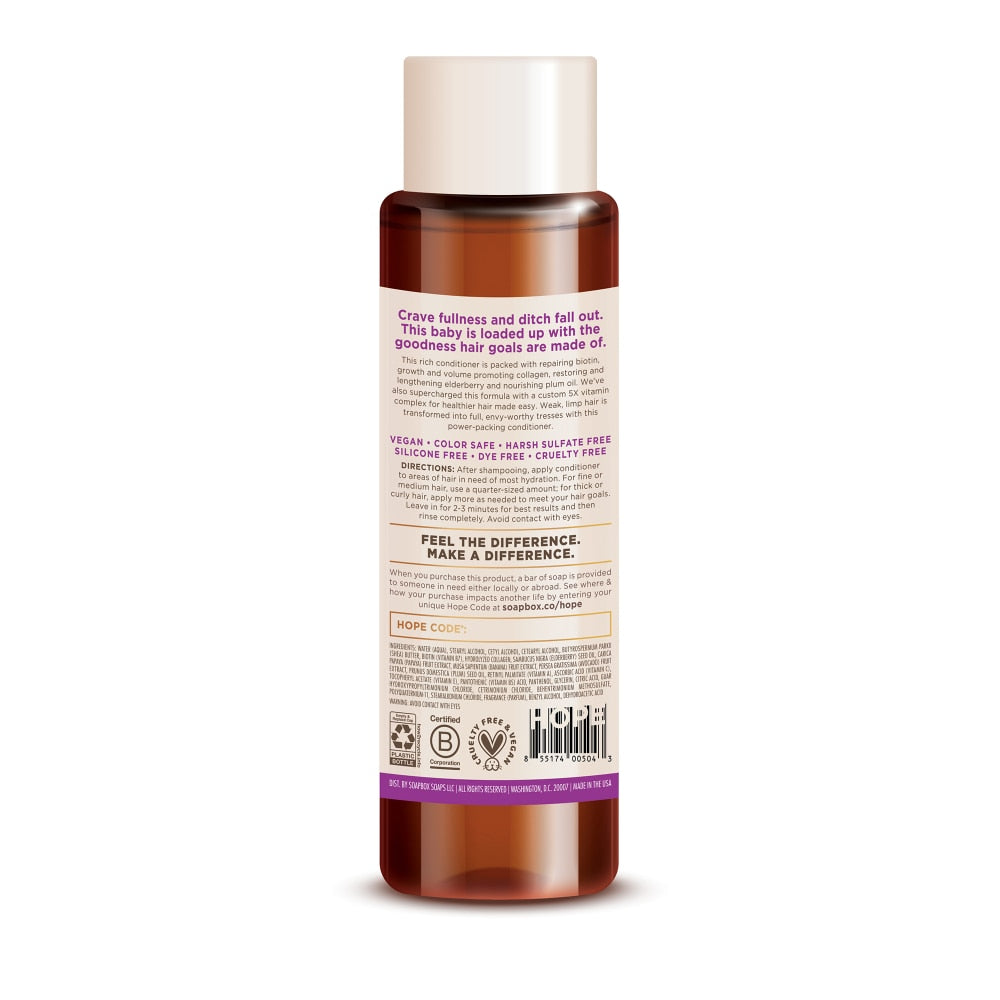Après-shampoing Soapbox Biotin & Superfruit Blend Restore & Volumize, 16 Fl Oz