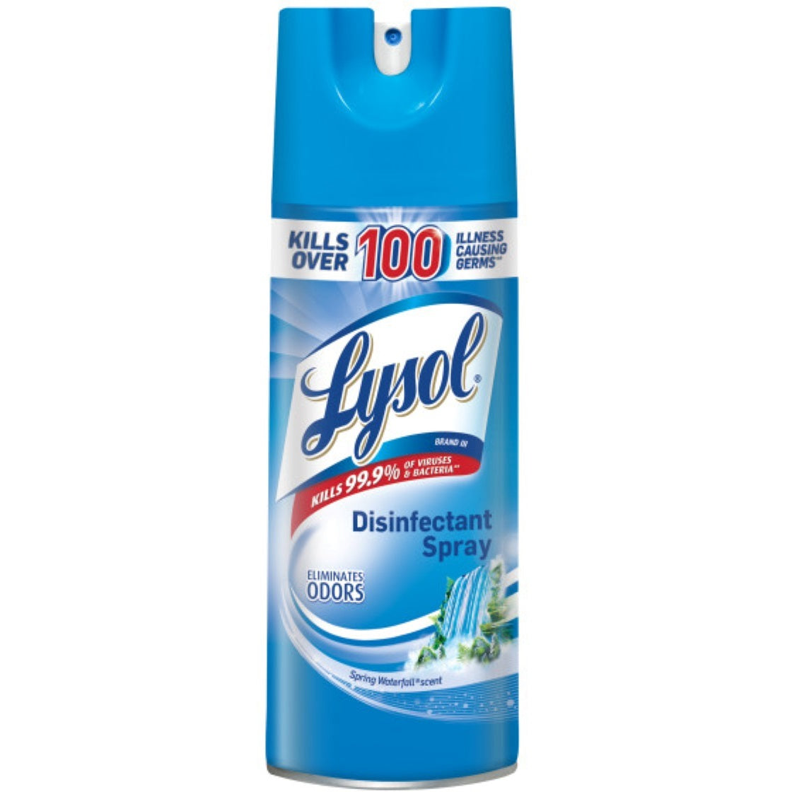 Spray desinfectante Lysol - Aroma de cascada primaveral, 12.5 oz