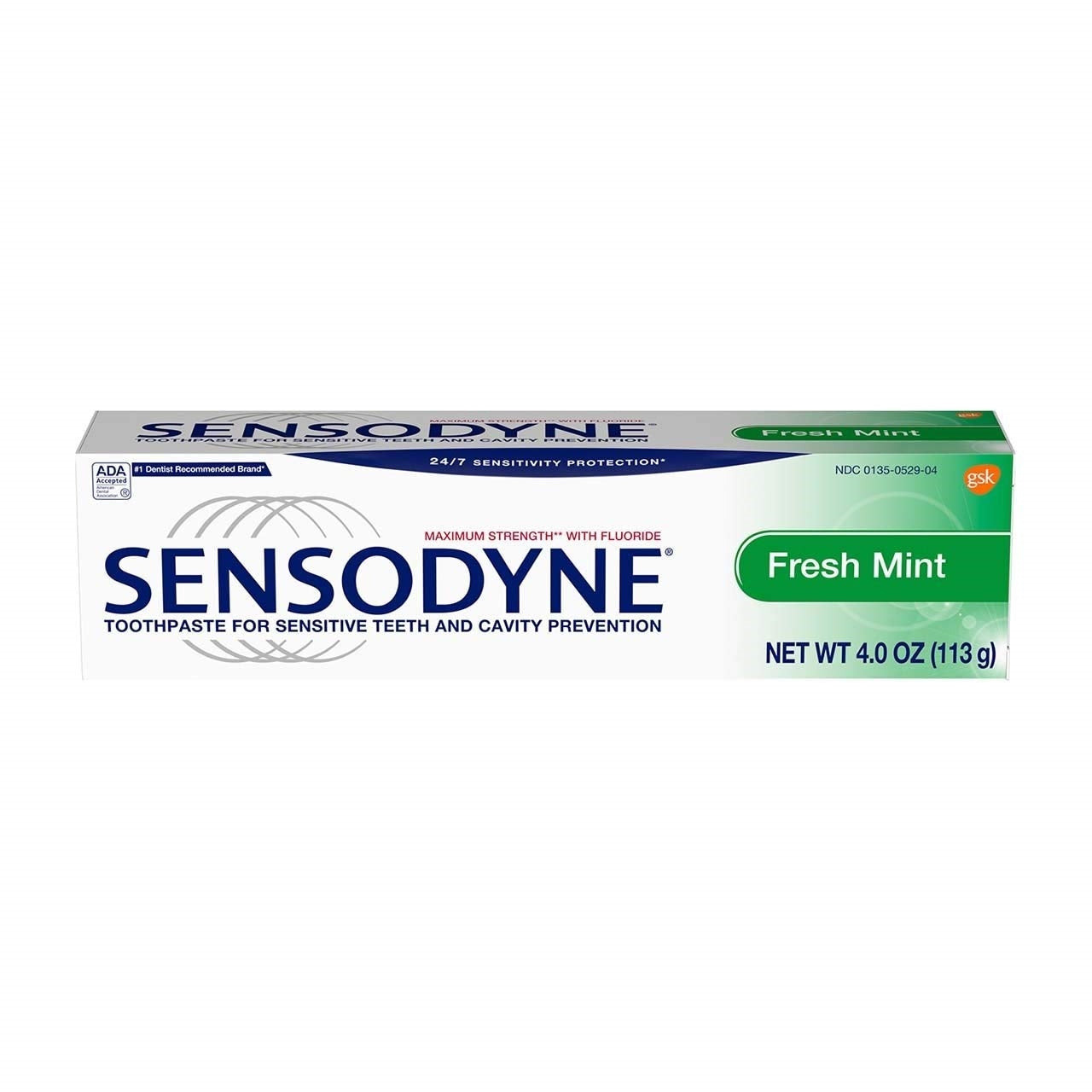 Sensodyne Fresh Mint Toothpaste for Sensitive Teeth - 4 Oz