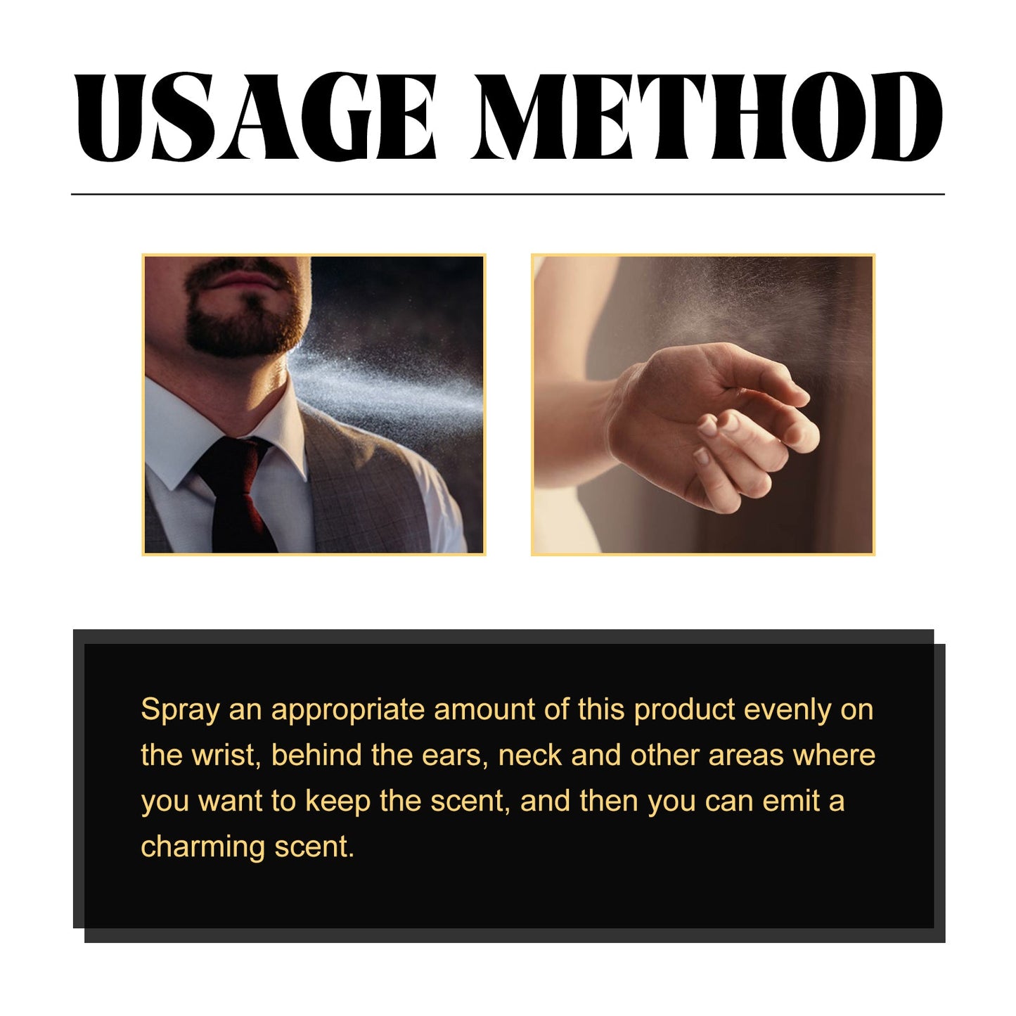 Pheromone Enhanced Cologne, Men's Cologne Lasting Light Fragrance Business Gentleman Fresh Charm Encounter Perfume - Korvel