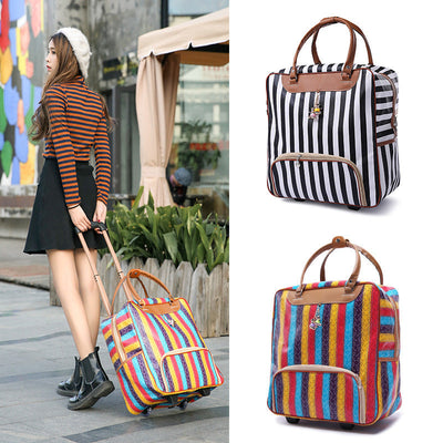 Stylish PU Trolley Case for Effortless Travel