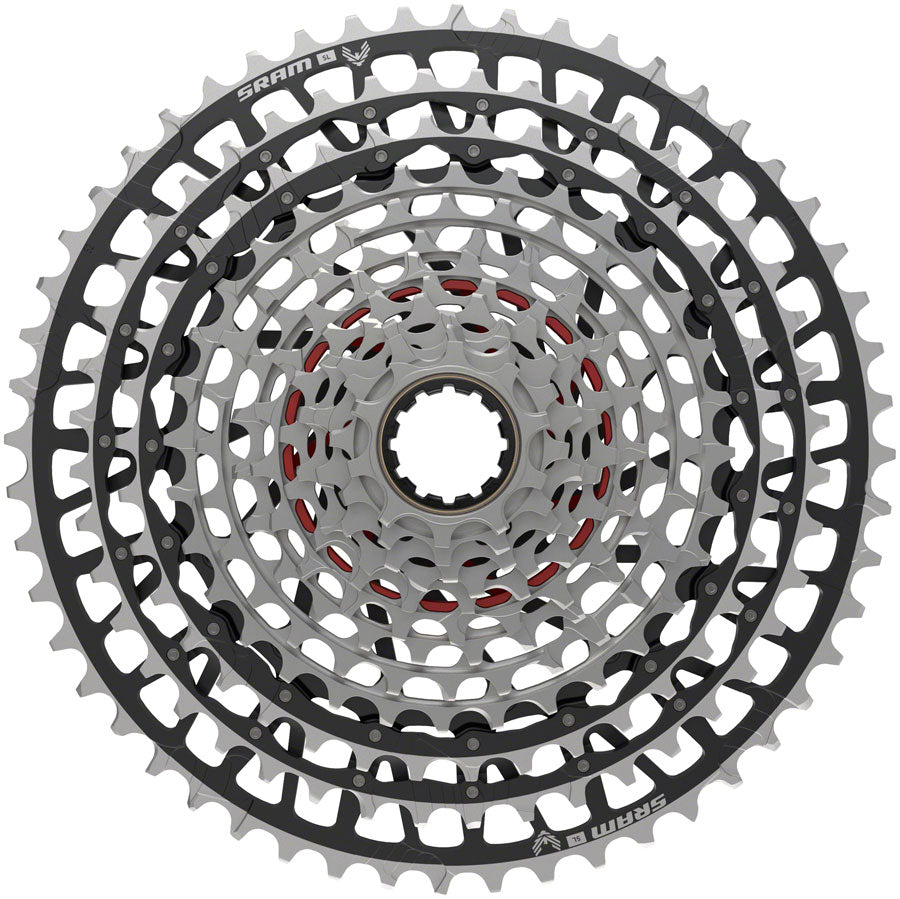 SRAM XX SL Eagle T-Type Cassette de 12 Velocidades - 10-52t para Conductor XD