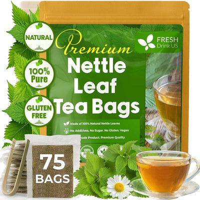 Premium Nettle Leaf Tea Bags - 100% Natural & Pure