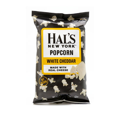 Palomitas de Maíz con Queso Cheddar Blanco de Hal - Bolsa de 2oz
