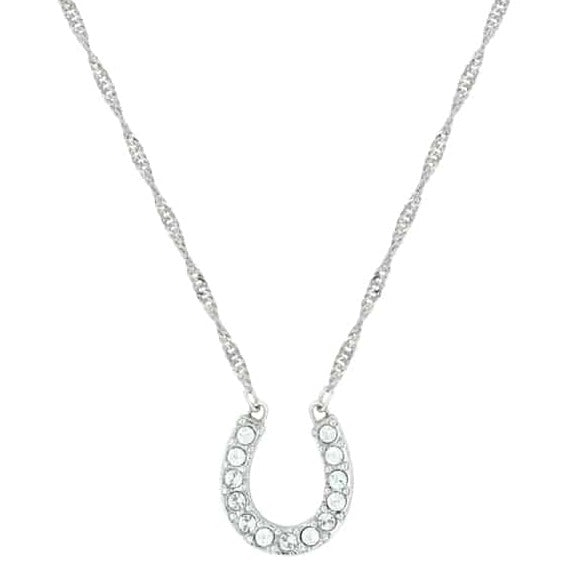 Charmed Horseshoe Pendant Necklace - Korvel