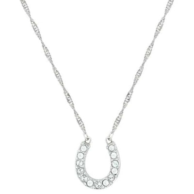 Charmed Horseshoe Pendant Necklace - Korvel