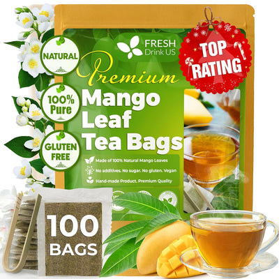 Premium Mango Leaf Herbal Tea - 100% Natural Dried Leaves