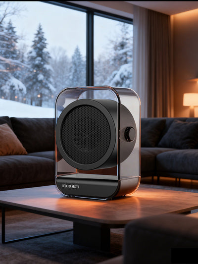 High-Power Portable Desktop Heater for Cozy Spaces