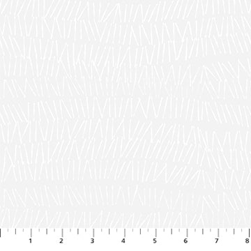 Tissu en coton pigmenté blanc premium à queue d'aronde - 44"/45" par yard