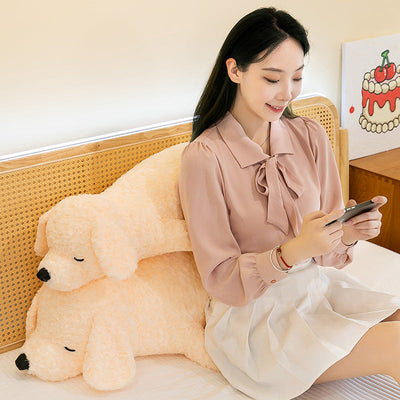 Poodle Doll Super Soft Long Pillow for Dogs