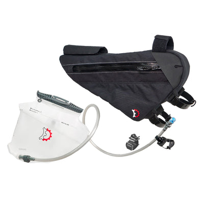 Revelate Designs Sandur Frame Bag Hydration Bundle - Large Black