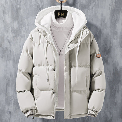 Men's Winter Hooded Parka - Stylish and Comfortable