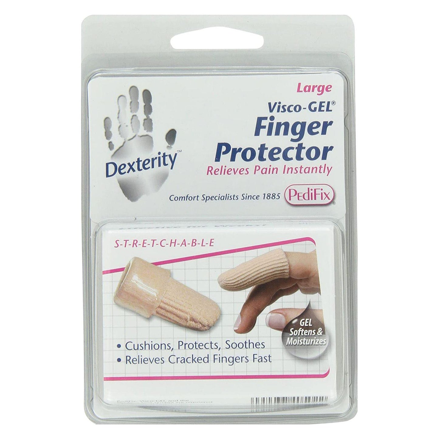 PediFix Visco Gel Finger Protection Digit Cap - Large