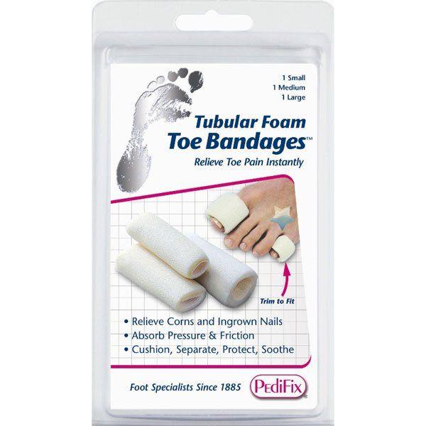 Bandages en mousse tubulaires PediFix - Petit, 3 unités