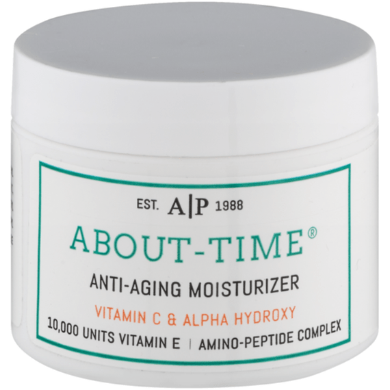 About Time Anti-Aging Moisturizer with Vitamin C & Alpha Hydroxy Cream