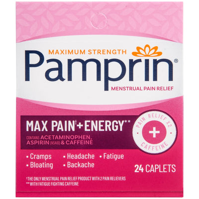 Pamprin Maximum Strength Menstrual Pain Relief