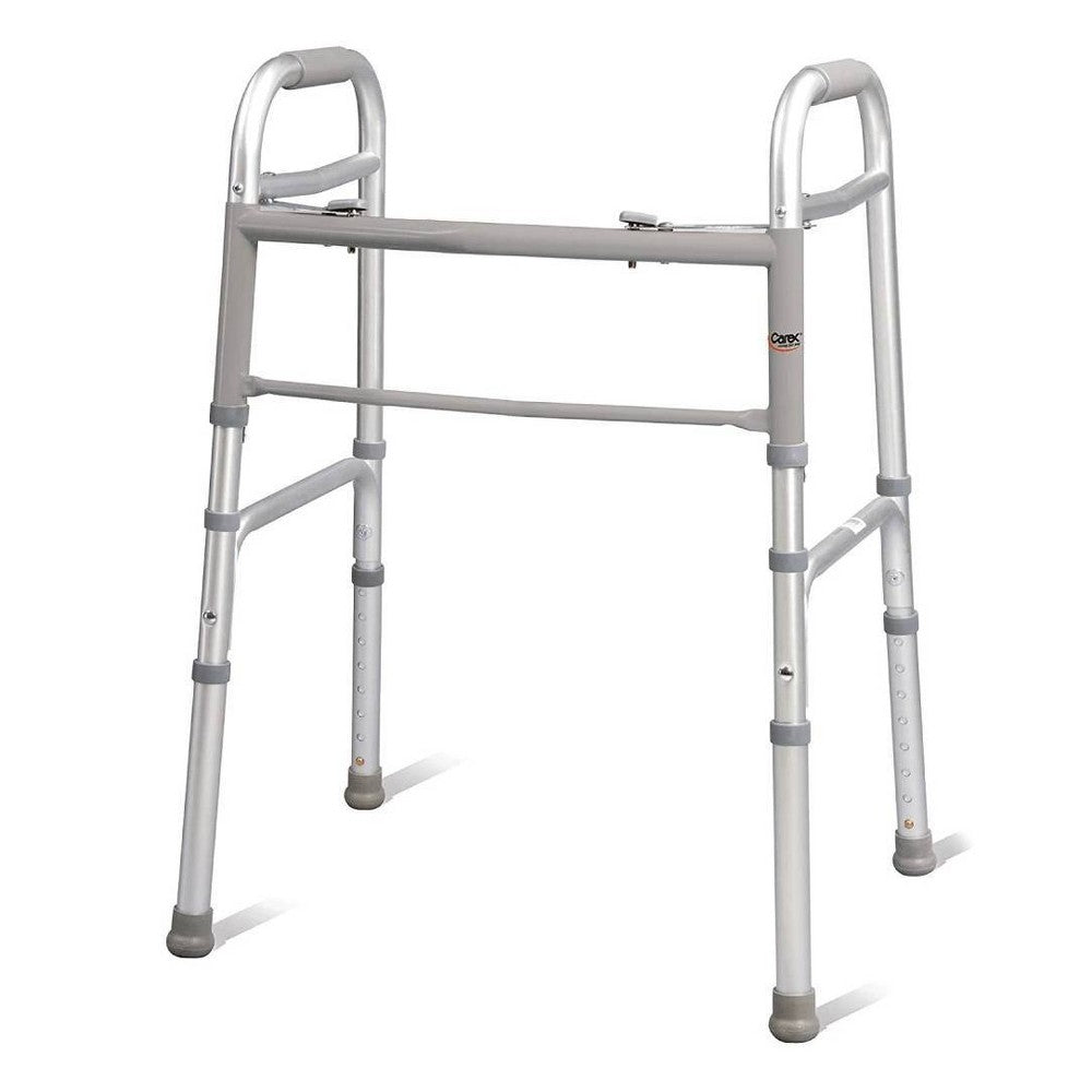 Andador Plegable Carex - Ayuda para Caminar Ajustable y Portátil