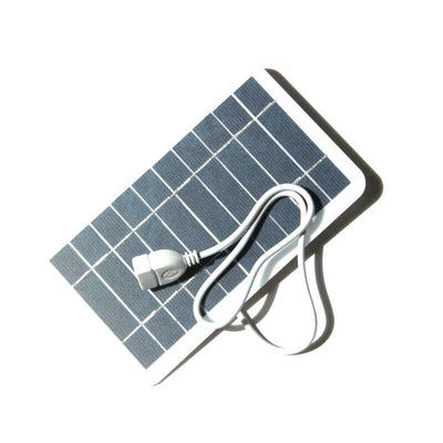 Panneau Solaire de Charge 2W5V pour Appareils Mobiles